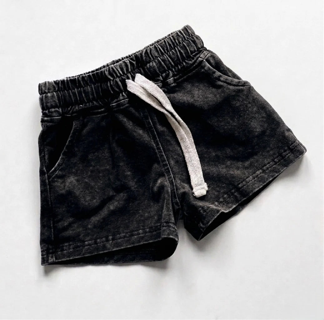 Black Acid Shorts