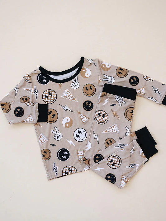 Bamboo Two Piece Set | Latte Rad Vibes