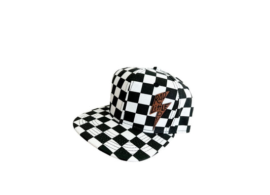 PRE ORDER Lightning Bolt Checkered Hat- INFANT