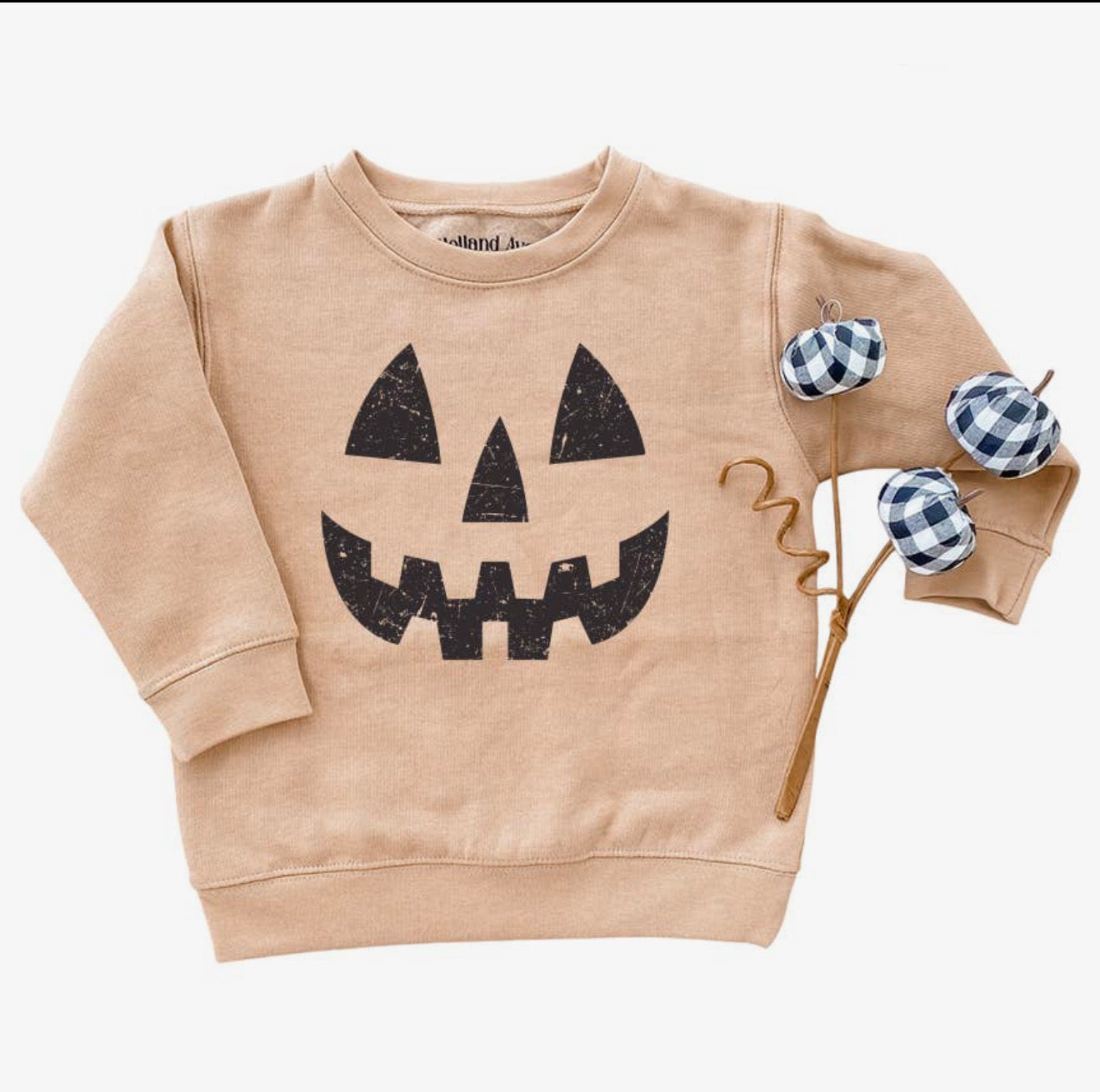 PUMPKIN SMILEY SWEATSHIRT
