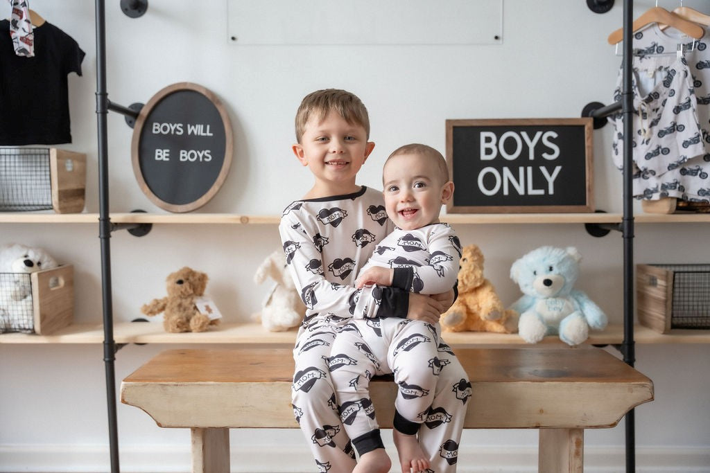 Bamboo Two Piece Set | Mom Tattoo